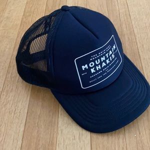 Mountain Khakis trucker hat - brand new